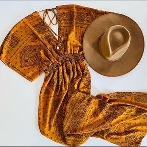 Miley + Molly Boho Patterned Maxi Dress